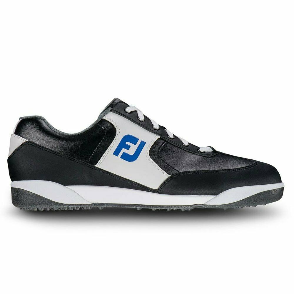 FootJoy 9.5 Medium GreenJoys Sport SPIKELESS Mens Golf Shoes 45333-Black/Blue