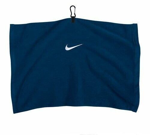 NEW 2012 NIKE Golf Swoosh Towel by NIKEGOLF-College Navy/White N84113