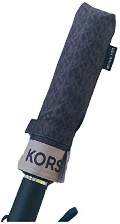 MICHAEL Michael Kors MK Logo Signature Umbrella Black – VALLEYSPORTING