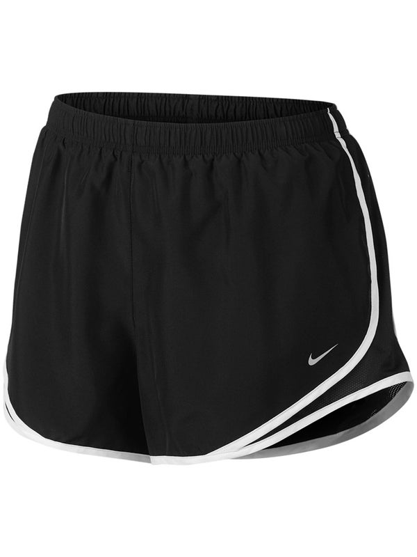 Nike [1X] Women's Plus Size Dry Tempo 3 Running Shorts, Black