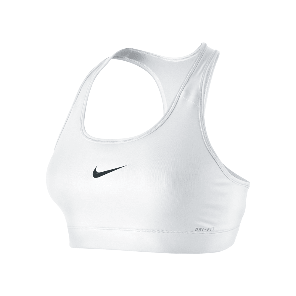 NIKE PRO [XL] Women's DRI-FIT Medium Support Sports Bra-White