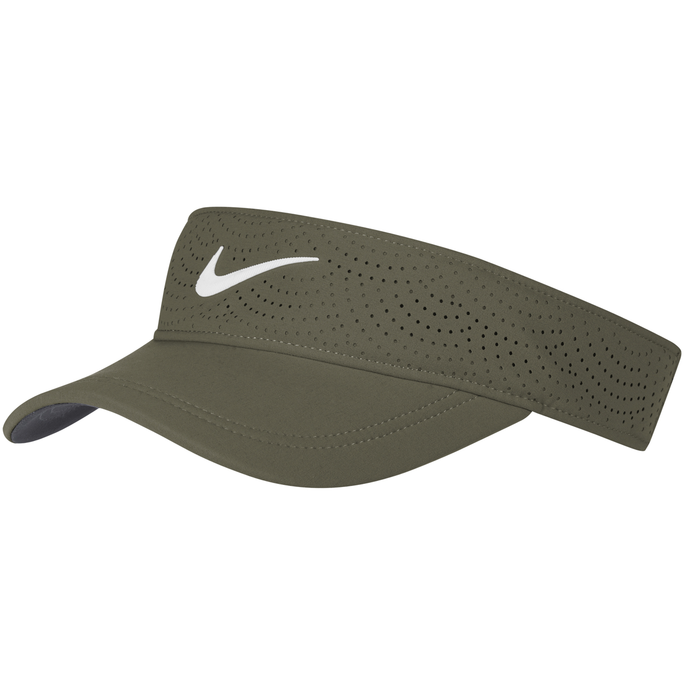 Nike Women's Nike Aerobill Golf Visor, Medium Olive/Anthracite