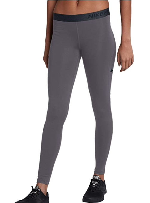 Nike Leggings Women's S Sportswear Legasee Just Do It 7/8 Gym Grey | eBay