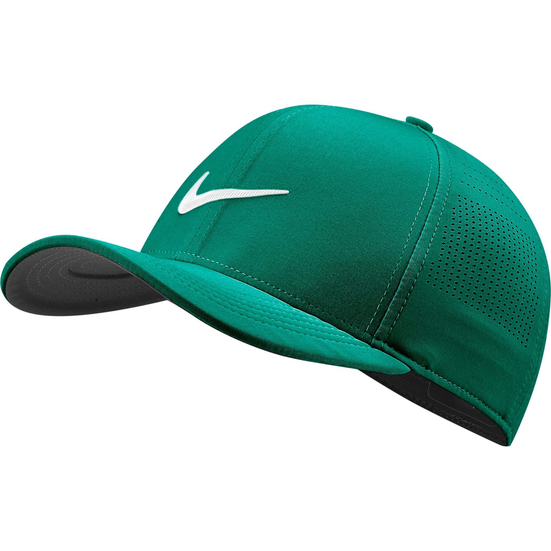 Nike [M/L] Adult Unisex Classic99 Fitted Golf Hat, NEPTUNE GREEN/WHITE,  BV1073-370 – VALLEYSPORTING