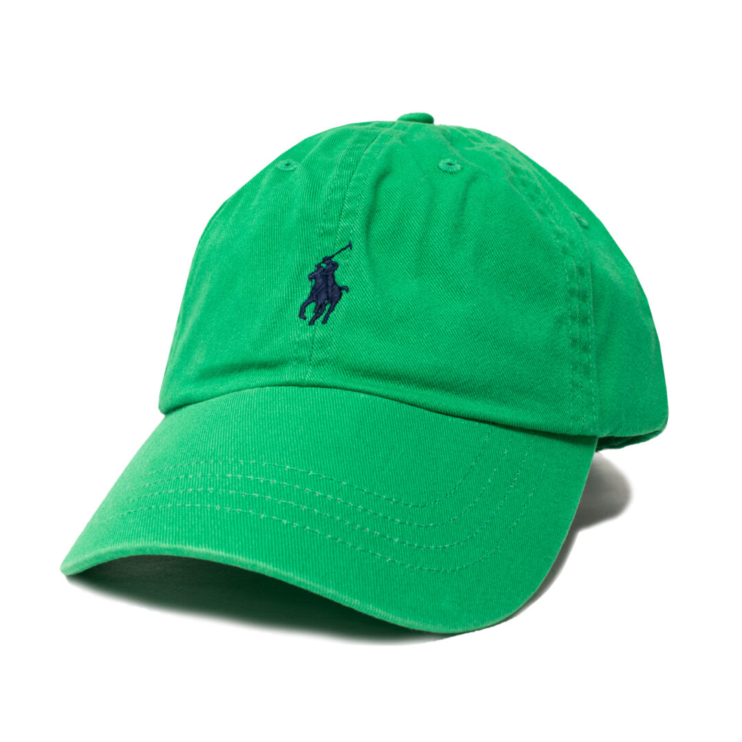 Ralph Lauren Men's Classic Sport Adjustable Cap-Golf Green/Navy