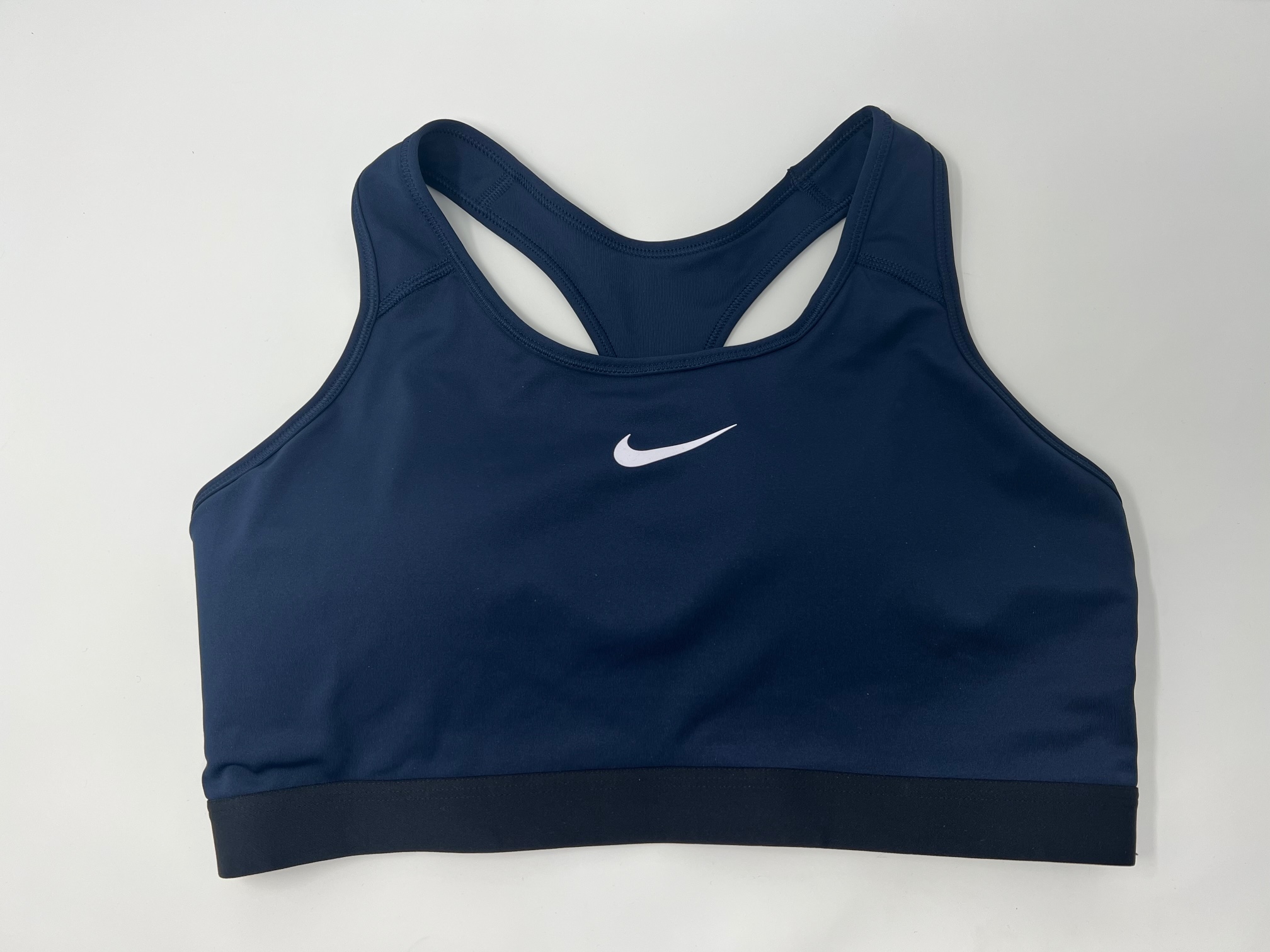 Nike Womens Swoosh Medium Support Bra - Blue