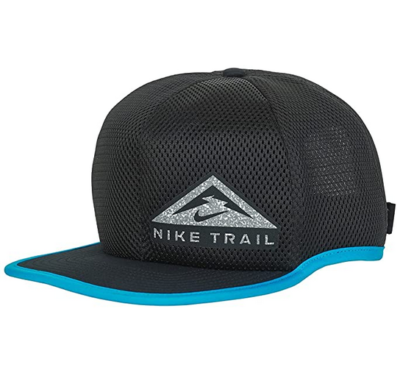 Nike Black And Blue Headcap For Women