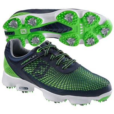 Navy - Green Footjoy Mens Golf Shoes