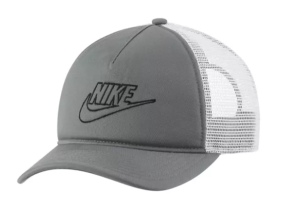 Nike Futura Trucker Snapback Cap Smokey Grey