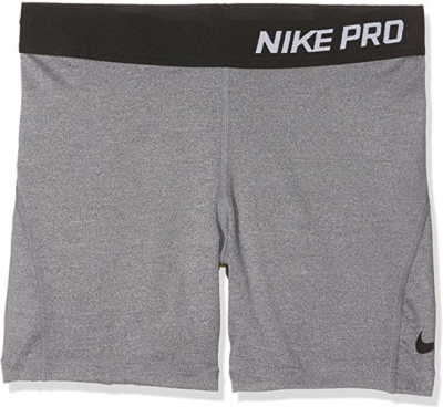 Explore The Girl's Compression Shorts in Grey Color