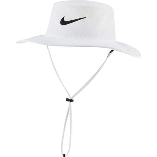 Look At The DryFit Golf Bucket White Hat