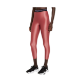 Look At The Shiny High Rise Tights Cool in Rose