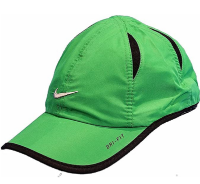 Nike Youth Featherlight Cap In Green Color