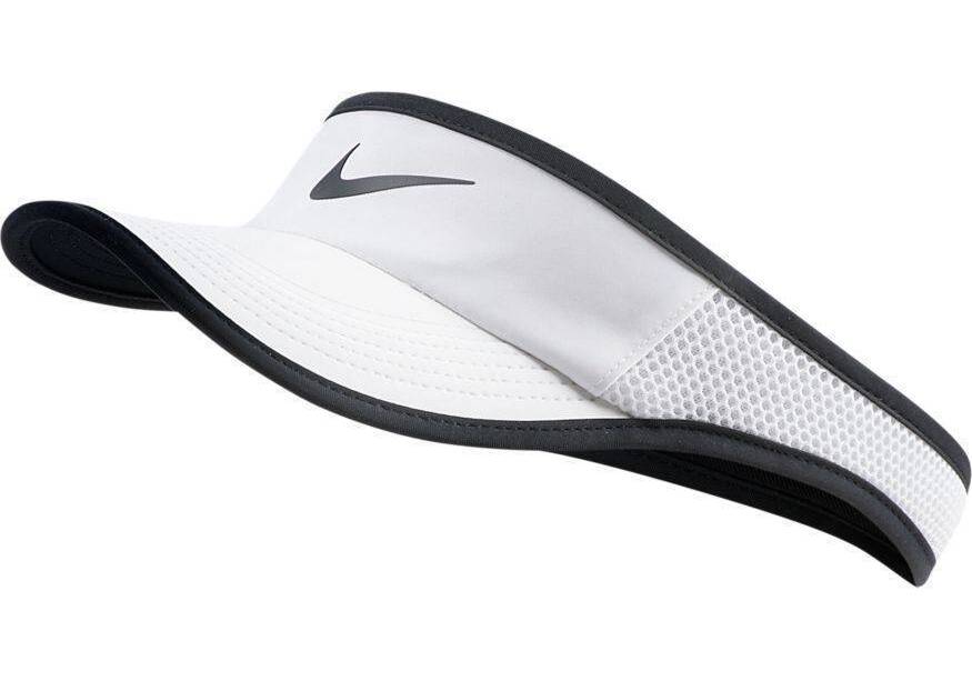 NIKE Women's Aerobill Featherlight Adjustable Golf/Tennis Visor-White ...