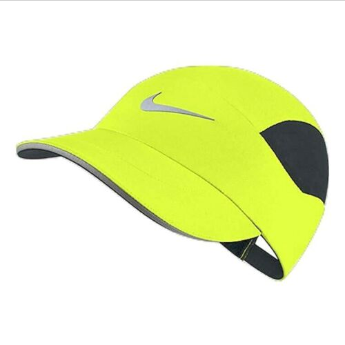 Nike Adult Unisex Tailwind Aerobill Ventilated Running Hat-Volt 849354 ...