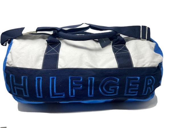 Tommy Hilfiger Duffle bag on plain white background