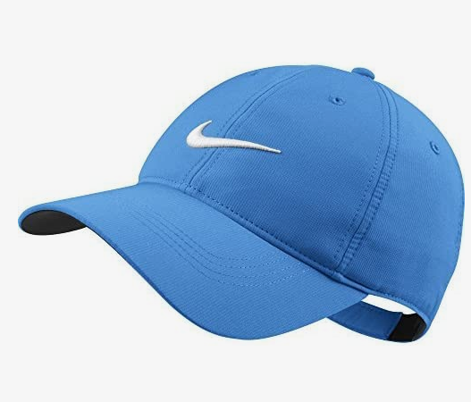 Blue Nike Cap on display of the website