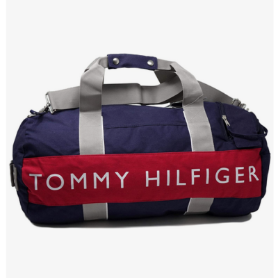 Tommy Hilfiger Unisex Large Duffle Bag Navy Blue