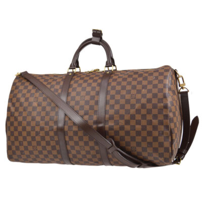 Louis Vuitton Damier Keepall 55 Bandouliere travel bag