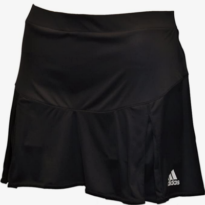 Black Womens Tennis Skirt on white background