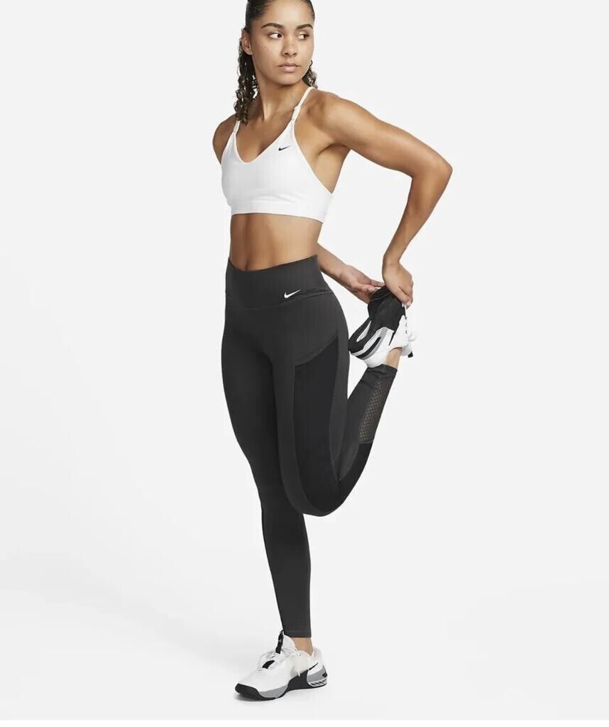 Nike Pro Therma-Fit Leggings Size M Tight Mid Rise Full Length