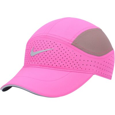 Nike adult club structure heather cap, in pink color