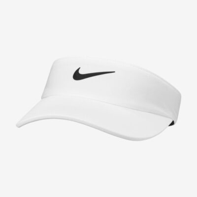 Nike 2021 women dri fit wide bill golf cap in white color