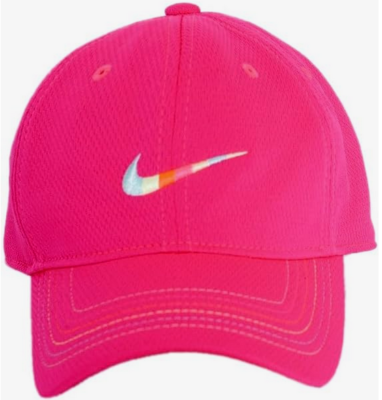 Nikes youth girls afterglow adjustable cap in hyper pink