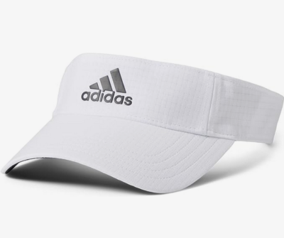 Adidas men golf tour adjustable visor in white