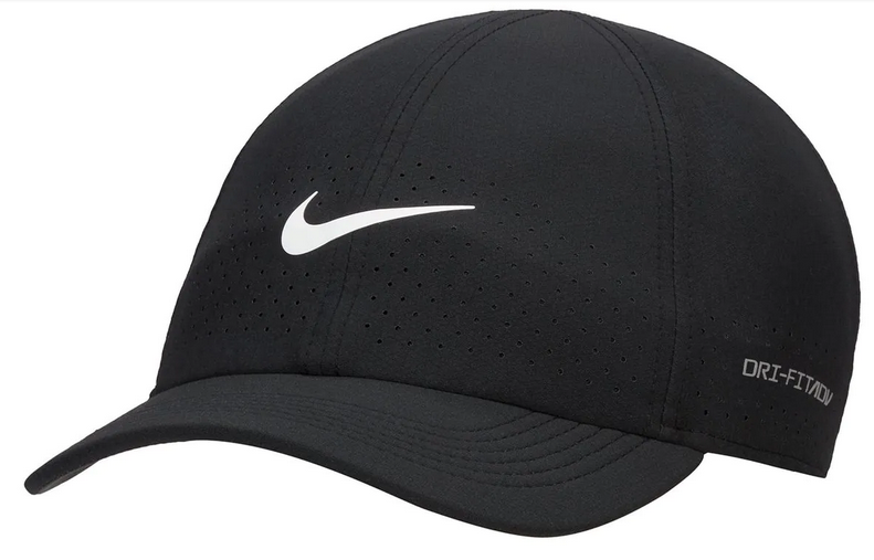 NIKE Men-Women's Tennis Hat Golf DRI-FIT Runner Cap Featherlight, Obsidian  – VALLEYSPORTING