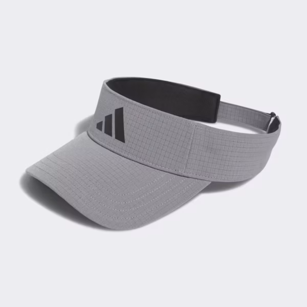 NEW! adidas Men's Tour Golf Visor-Stone Grey/Black, 5158645